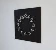 "Mocap"     illusionistic wall clock | Decorative Objects by JAN PAUL | Private Residence - Maastricht, Netherlands in Maastricht. Item composed of wood in contemporary or modern style