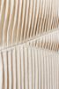 Pleated Wall Sculpture | Wall Hangings by andagain. Item made of canvas compatible with minimalism and contemporary style