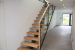 Floating stairs | Interior Design by Toncha Hardwood. Item made of oak wood