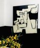 HE MEANS WELL__RESINED ACRYLIC CANVAS PAINTING 90 X 120CM | Oil And Acrylic Painting in Paintings by BLACK LINE CRAZY | Designed by artist Mary van de Wiel. Item made of canvas