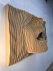 Scream | Wall Sculpture in Wall Hangings by ZDS. Item made of wood compatible with minimalism and contemporary style
