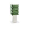 Exigen by Mnima. Table Light Sculpted from Solid Aluminum. | Table Lamp in Lamps by mnima. Item composed of aluminum & leather