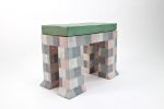 Perch in Pink | Bench in Benches & Ottomans by Kelsie Rudolph | Bozeman, MT in Bozeman. Item composed of ceramic