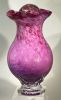 Custom Glass Urn | Vases & Vessels by White Elk's Visions in Glass - Glass Artisan, Marty White Elk Holmes & COO, Jo Pierce