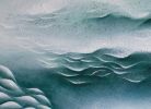 Light as water | Oil And Acrylic Painting in Paintings by Francesca Borgo. Item composed of paper and synthetic in minimalism or contemporary style