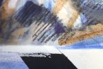 Out of the Blue | Oil And Acrylic Painting in Paintings by Hannah Chloe. Item made of canvas