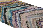 Vintage Moroccan Rug with Polychromatic Chevron Patterns | Area Rug in Rugs by Rug and Kilim