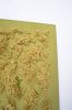 Green texture | Embroidery in Wall Hangings by Mariana Baertl. Item made of canvas works with boho & country & farmhouse style