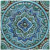 Set of 8 tiles outdoor wall art installation | Mosaic in Art & Wall Decor by GVEGA. Item composed of ceramic