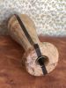 Vase in spalted maple and black walnut | Vases & Vessels by Patton Drive Woodworking. Item made of maple wood