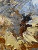 Out of Darkness | Oil And Acrylic Painting in Paintings by Caylin Rose Janet. Item composed of wood and synthetic