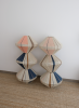 This was a custom order for the WAYFINDER Hotel | Chandeliers by WeraJane Design | Newport Beach Hotel & Suites in Middletown. Item made of cotton & steel