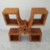 "Grip"  console-table / display / sculptural object | Console Table in Tables by JAN PAUL | Private Residence - Maastricht, Netherlands in Maastricht. Item composed of bamboo in mid century modern or contemporary style