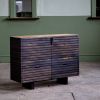 Cabinet of Ebonized English Oak and Polished Resin | Benches & Ottomans by Jonathan Field