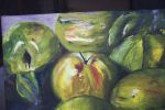 The Sweetness of His word in season | Oil And Acrylic Painting in Paintings by HEIDY GONZALEZ - GONZALEZ ART DESIGN. Item composed of canvas in contemporary or country & farmhouse style
