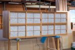 White Oak Shoji Cabinet | Storage by Big Sand Woodworking. Item composed of oak wood & paper
