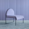SW Velvet Chair | Easy Chair in Chairs by soft-geometry | Soft-geometry Studio in San Jose. Item composed of fabric
