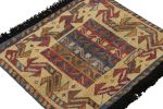 Rug & Kilim’s Tribal Square Scatter Rug with Geometric | Area Rug in Rugs by Rug and Kilim