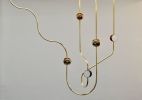 Dia Chandelier Config 2 | Chandeliers by Ovature Studios. Item made of metal