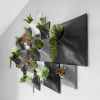 Modern Ceramic Wallscape Planters - Pandemic Design Studio | Living Wall in Plants & Landscape by Pandemic Design Studio | Philadelphia in Philadelphia. Item made of ceramic works with mid century modern & modern style