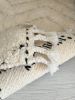 The 'Diamond Oasis' Rug : Natural & Undyed Organic Wool | Small Rug in Rugs by Artisanal Patterns. Item composed of wool in boho or minimalism style