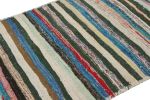 Vintage Shahsavan Persian Kilim with Polychromatic Stripes | Area Rug in Rugs by Rug and Kilim