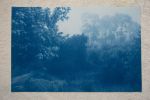 Fog Ridge (16 x 24 inch hand-printed cyanotype) | Photography by Christine So. Item made of paper compatible with boho and country & farmhouse style