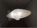 Zeppelin Lamp | Pendants by Pedro Villalta. Item made of steel & paper