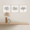 Tropical Plantation - 1 & 2 & 3 - Black - Framed Art | Prints by Patricia Braune. Item made of paper