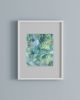 Atmospheric Study | Mixed Media by Elizabeth MacLean. Item composed of paper compatible with boho and contemporary style
