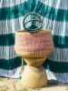 Zig Zag Bowl Basket | Storage Basket in Storage by AKETEKETE. Item composed of fiber in boho or minimalism style