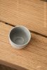 Handmade Porcelain Coffee Cup. Gray Sky | Drinkware by Creating Comfort Lab
