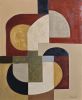 structure interieure | Oil And Acrylic Painting in Paintings by Sophie DUMONT.. Item composed of canvas in contemporary or modern style