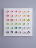 Kintsugi Eggshells Chroma Petals | Wall Sculpture in Wall Hangings by Elisa Sheehan. Item made of synthetic