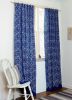 Indigo Blue Curtain | GREECE | Curtains & Drapes by ichcha. Item made of cotton works with boho & minimalism style