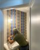 Empress wallpaper | Wall Treatments by Amanda M Moody. Item made of paper works with boho & mid century modern style