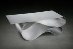 Whorl Coffee Table in Aluminum | Tables by Neal Aronowitz