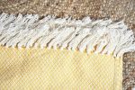 Eisley Cotton handloom Throw_ Certified Organic Cotton | Linens & Bedding by Humanity Centred Designs. Item composed of cotton compatible with boho and minimalism style