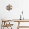 Delta Clock Oak | Decorative Objects by LAWA DESIGN. Item composed of oak wood in minimalism or contemporary style