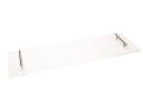 Acrylic Bath Caddy with handles 1/2" thick acrylic 36" long | Tables by PlasticMart