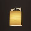 Sax 250 Lighting - Wood Veneer Lamp Manually Crafted Design | Pendants by Traum - Wood Lighting