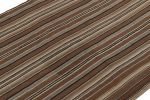 Vintage Persian Kilim in Beige-Brown and Gray Stripes by Rug | Area Rug in Rugs by Rug and Kilim