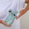 Hydra Vase - Sky | Vases & Vessels by niho Ceramics. Item made of stoneware works with minimalism & contemporary style