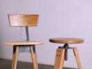 Aspen Bar Stool | Chairs by TY Fine Furniture. Item made of oak wood compatible with minimalism and mid century modern style