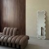 Hvyli 14 - Narrow Wavy Mirror | Decorative Objects by oitoproducts. Item composed of wood & glass compatible with minimalism and contemporary style