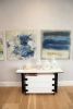 ET-203 End Table as a Chest of Drawers to place under ST-202 Console | Console Table in Tables by Antoine Proulx Furniture, LLC | Holiday House Hamptons in Water Mill. Item made of wood & metal