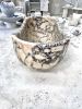 Calacatta Viola Marble Handmade Tub, Fully Customizable | Water Fixtures by AEGEAN MARBLE ARTISAN ATELIER