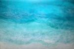 Catch Me In The Caymans Abstract Sea Wallpaper Mural | Wall Treatments by MELISSA RENEE fieryfordeepblue  Art & Design. Item in contemporary or country & farmhouse style