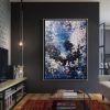 Cherry blossoms | Oil And Acrylic Painting in Paintings by Elena Parau. Item made of canvas compatible with minimalism and contemporary style
