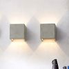 Castle Wall Sconce S | Sconces by SEED Design USA. Item made of metal with concrete